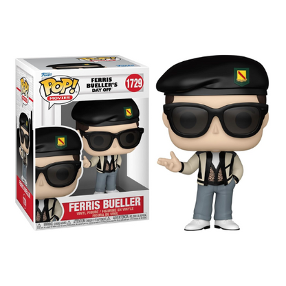 Funko Pop ! Movies - Ferris Bueller's Day Off (1729) Ferris Bueller Vinyl 9Cm