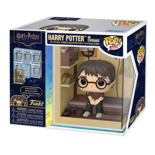 Funko Pops Nooks!  Harry Potter in Cupboard Vinyl Figure 15m (Preordine)