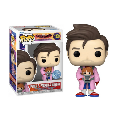 Funko Pop ! Marvel - Across The Spiderverse (1239) Peter b.Parker & Mayday 9cm