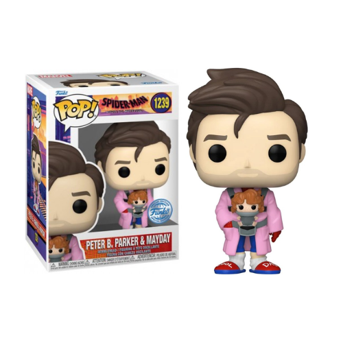 Funko Pop ! Marvel - Across The Spiderverse (1239) Peter b.Parker & Mayday 9cm