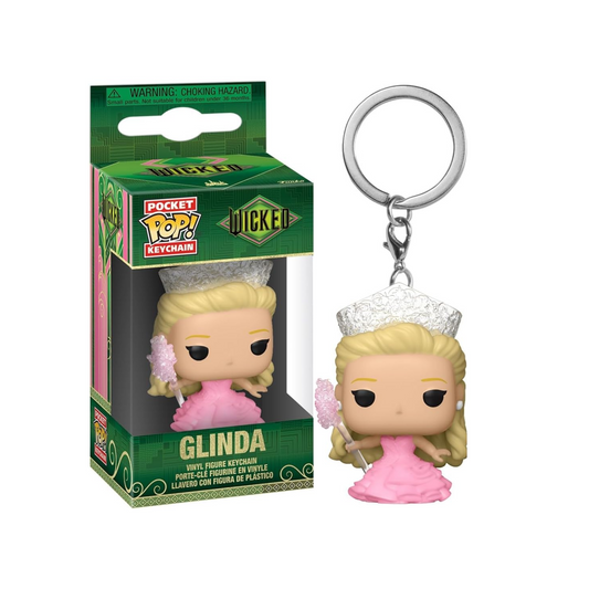 Funko Pop ! Pocket Keychain Wicked (Glinda) Key Portachiavi
