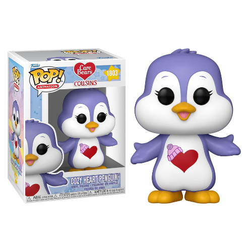 Funko Pop ! Animation - Care Bears (1803) Cozy Heart Penguin Vinyl Figure9cm