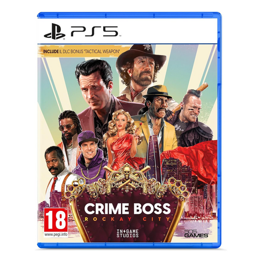Crime Boss: Rockay City PS5 Gioco Playstation 5 Eu Ita Nuovo Sigillato