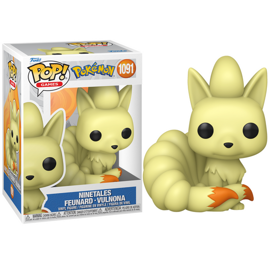 Funko Pop ! Games - Pokémon (1091) Ninetales Vinyl Figure 9cm (Preordine)