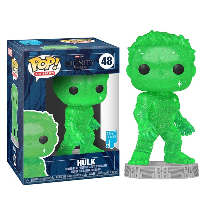 Funko Pop Infinity Saga Art Series 48 Hulk Marvel Vinyl Statua Action Figure