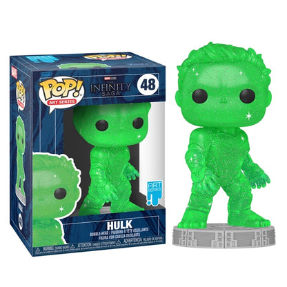 Funko Pop Infinity Saga Art Series 48 Hulk Marvel Vinyl Statua Action Figure