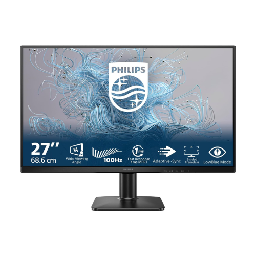 Philips Monitor Pc 27" Led 100hz Full Hd Hdmi/Vga 27e2n1100l