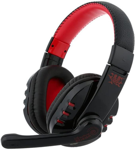 CUFFIE DA GIOCO GAMING HEADSET MICROFONO CUFFIA PC COMPUTER CHAT WINDOWS - bs401