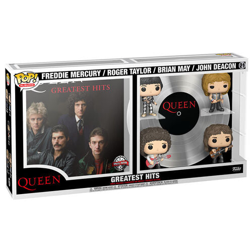 Funko Pop ! Albums Queen (21) Greatest Hits Album 4 Pack (Special Edition) Vinyl
