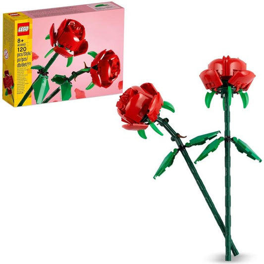Lego - Flowers Bouquet (Roses) 40460 Mazzo Fascio Fiori Rose - Costruzione 120Pz