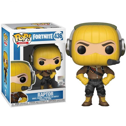 Funko Pop ! Games Fortnite Raptor (436) Vinyl Action Figure Statua Da Collezione