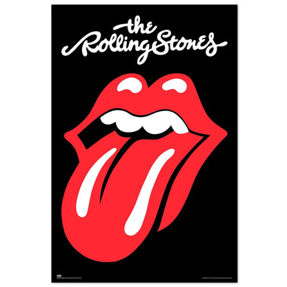 Maxi Poster (The Rolling Stones) Locandina Rock Album Vinile - da Parete Incorniciabile - Licenza Ufficiale 91x61 cm