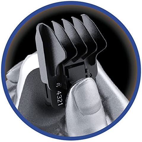 Wahl Regolabarba Nero Cordless + Kit Accessori Groomsman Rasoio Ricaricabile