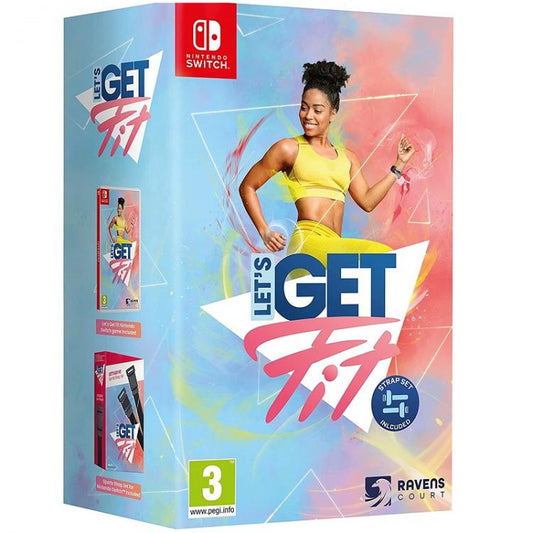 Let'S Get Fit Nintendo Switch Videogioco Bundle Per Sport E Fitness Italiano