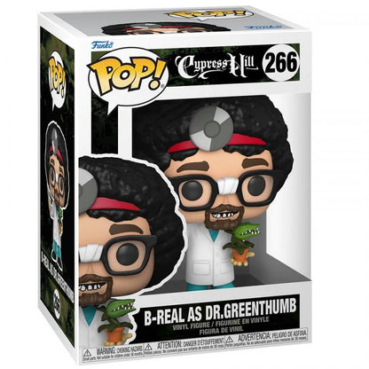 Funko Pop ! Rocks -(266) Cypress Hill B-Real As Dr. Greenthumb Figure Rock 9Cm