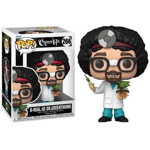 Funko Pop ! Rocks -(266) Cypress Hill B-Real As Dr. Greenthumb Figure Rock 9Cm