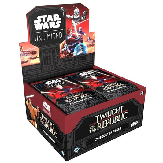 Star Wars Unlimited (Crepuscolo Della Repubblica) Display 24 Booster Packs - Eng