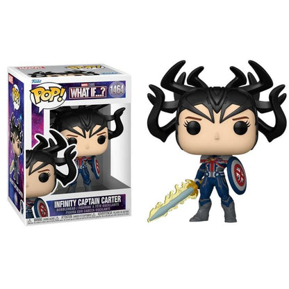 Funko Pop Marvel Studios What If...? (1464) Infinty Captain Carter Vinyl Figure