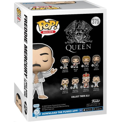 Funko Pop ! Rocks Queen - (375) Freddy Mercury I Was Born To Love You Figure 9Cm