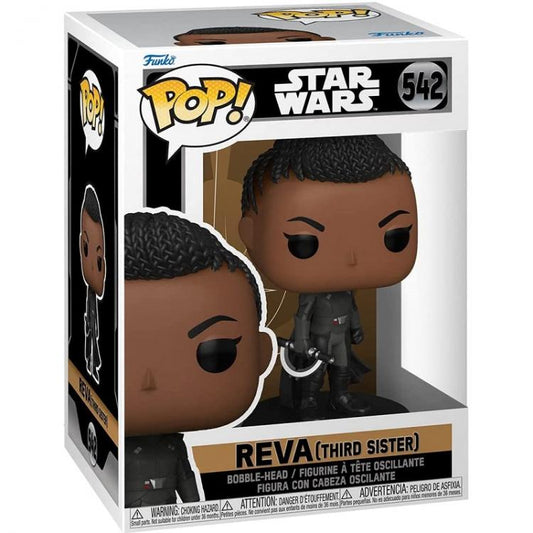 Funko Pop Star Wars Reva Third Sister 542 Bobble-Head Vinyl Figure Da Collezione