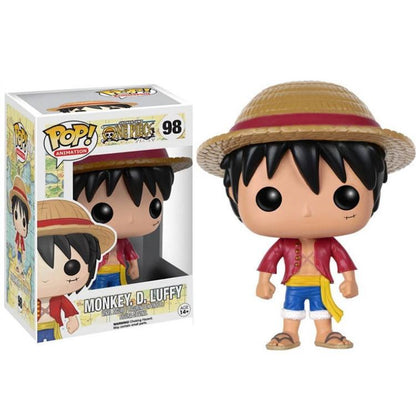 Funko Pop ! Animation - One Piece (98) Monkey D. Luffy Figure Vinyl Rufy 9Cm