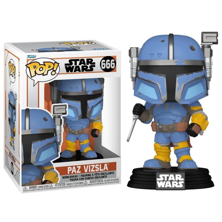 Funko Pop! Star Wars The Mandalorian S9 - (666) Paz Vizsla - Vinyl Figure 9Cm