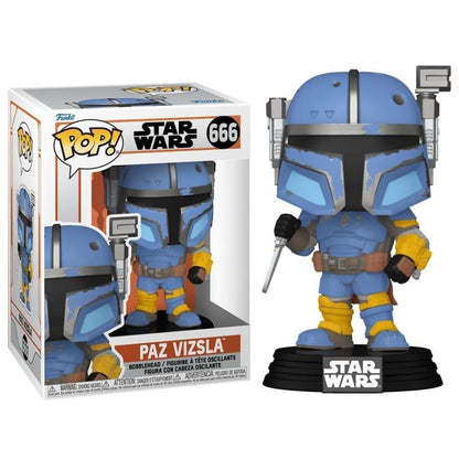 Funko Pop! Star Wars The Mandalorian S9 - (666) Paz Vizsla - Vinyl Figure 9Cm