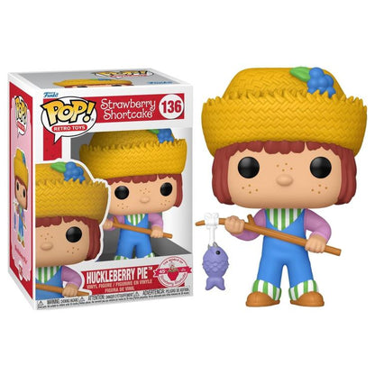 Funko Pop Retro Toys Strawberry Shortcake (136) Huckleberry Pie Vinyl Figure 9Cm