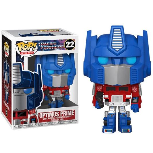 Funko Pop ! Retro Toys Transformers - (22) Optimus Prime Figure Vinyl 9Cm Nuovo