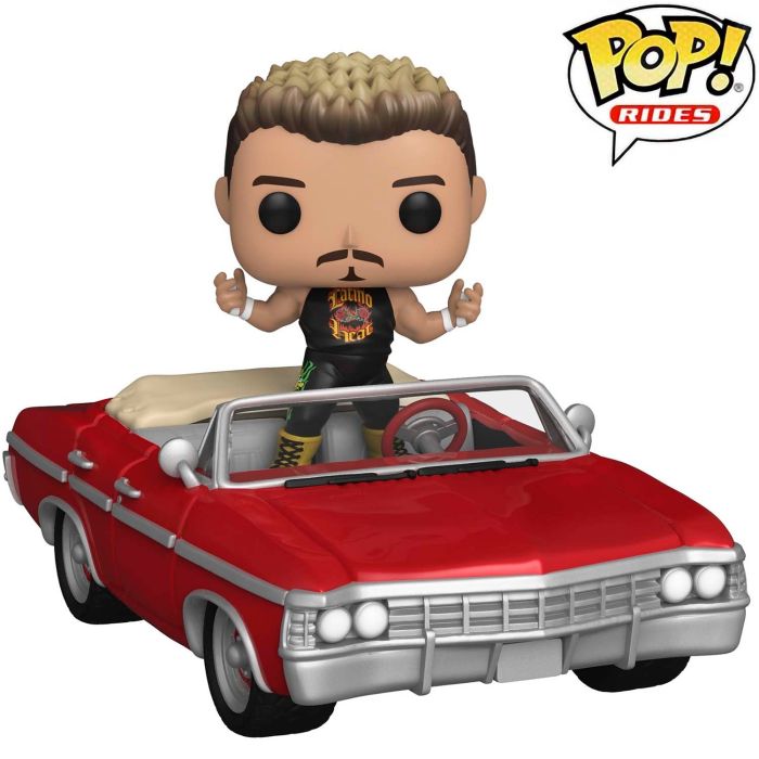 Funko Pop ! Rides Wwe - Eddie Guerrero With Low Rider (284) Exm Vinyl Figure