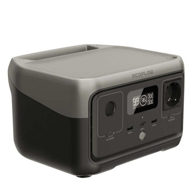 Ecoflow River 2 Power Station Generatore Solare Portatile 256Wh Wifi/Bluetooth