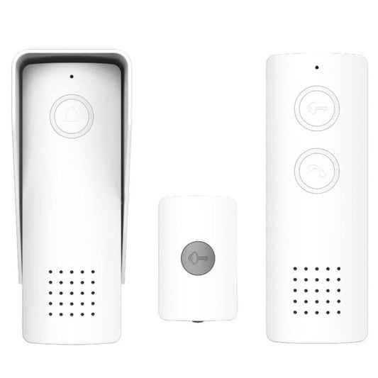 CITOFONO WIRELESS SENZA FILI IP44 ESTERNO INTERNO CAMPANELLO MONOFAMILIARE CASA