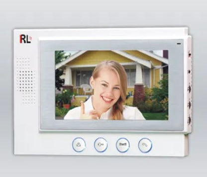 Kit Videocitofono Monofamiliare Monitor 7" Apertura Porte Cancello Esterno Rl-06