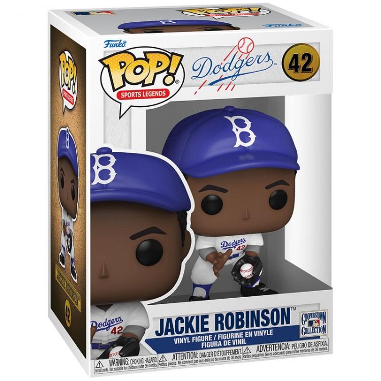 Funko Pop ! Sports Legends Dodgers - Jackie Robinson (42) Cooperstown Collection