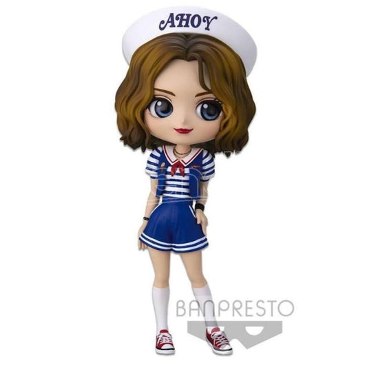 BANPRESTO Q POSKET (STRANGER THINGS) NETFLIX - ROBIN STATUETTA PVC FIGURE