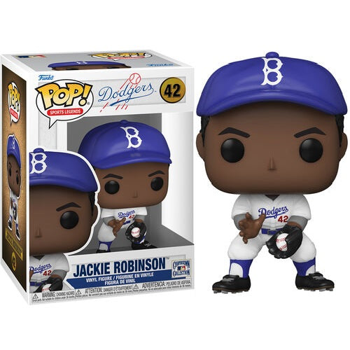 Funko Pop ! Sports Legends Dodgers - Jackie Robinson (42) Cooperstown Collection
