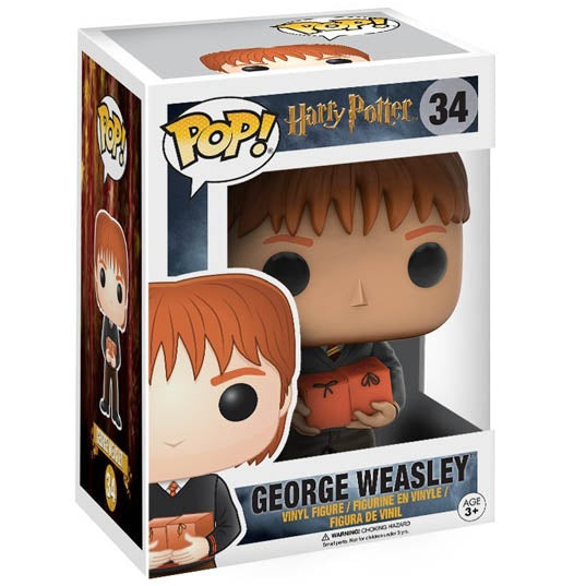 Funko Pop ! Movies -  Harry Potter - (34)  George Weasley Vinyl Figure 9Cm