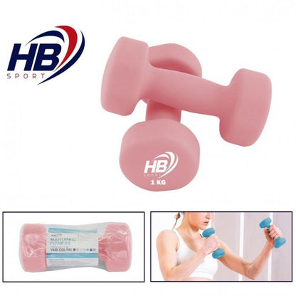 Manubrio Neoprene Bilanciere Manubri Pesi Aerobica Palestra Bodybuilding | 1 Kg