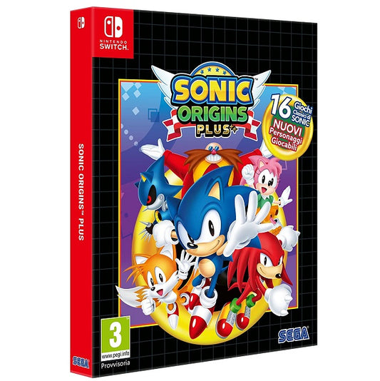 Sonic Origins Plus Day One Edition Nintendo Switch Gioco Italiano Eu Nuovo