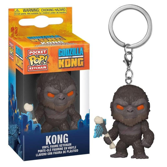 Funko Pop ! Keychain Pocket Godzilla Vs Kong - (Kong) Portachiavi Vinyl Figure