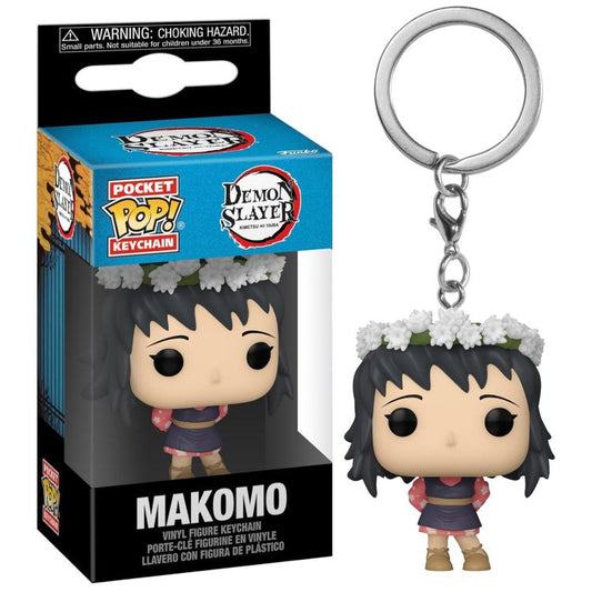 Funko Pop ! Keychain Animation - Demon Slayer (Makomo) Portachiavi Vinyl Figure