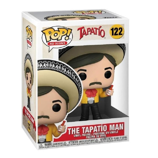 Funko Pop Ad Icons ! Tapatio (122) The Tapatio Man - Statuetta Vinyl Figure 9Cm