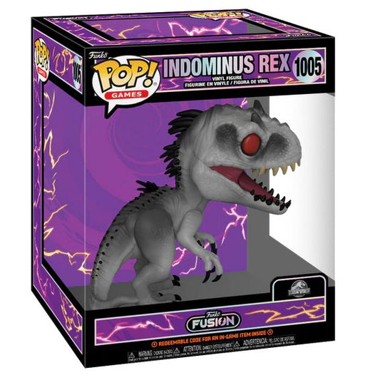 Funko Fusion Pop ! Games Big Jurassic World - (1005) Indominus Vinyl Figure 15Cm