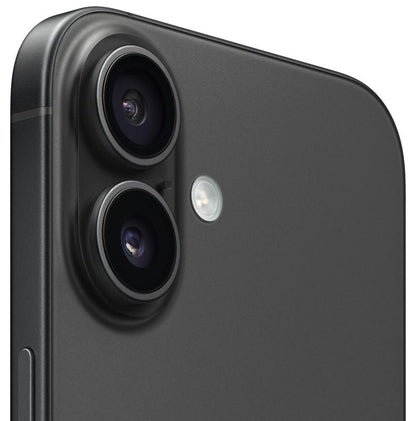 APPLE IPHONE 16 128GB OLED 6.1" BLACK NERO EU MYEK3QL/A - 12MP DUAL ESIM 5G