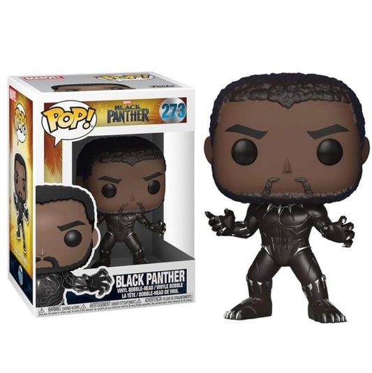 Funko Pop ! Marvel Black Panther - (273) Black Panther Figure Vinyl 9Cm In Stock