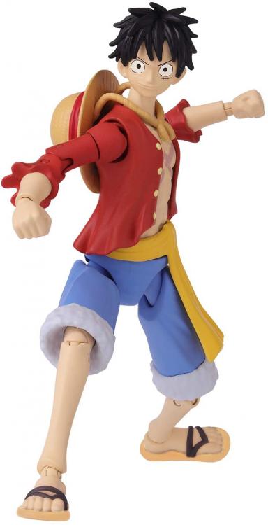 BANDAI | ONE PIECE ANIME HEROES 17cm (MONKEY D. LUFFY) RUFY ACTION FIGURE RUBBER