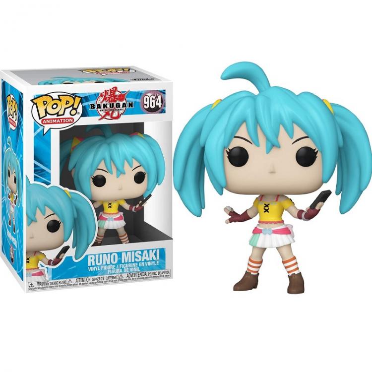 Funko Pop ! Animation Bakugan Battle Brawlers - Runo Misaki (964) Vinyl Figure