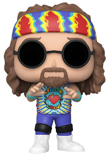 Funko Pop ! Wwe Wrestling - Dude Love (109) Vinyl Figure 9Cm Wrestler Glasses