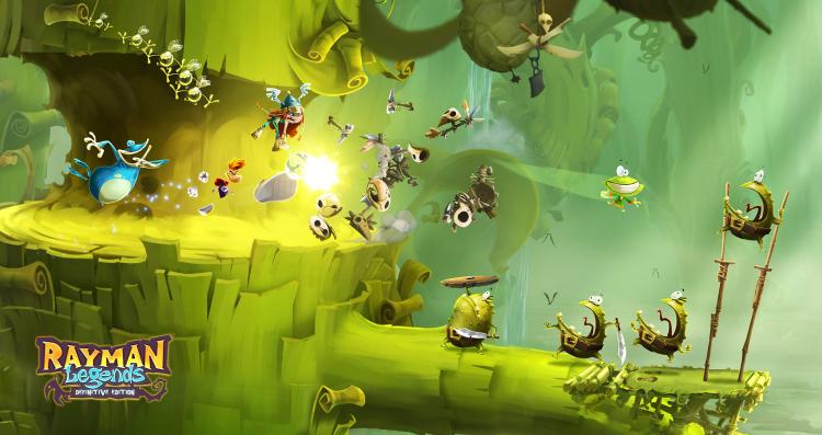 Rayman Legends Definitive Edition Nintendo Switch Videogioco Code In The Box Ita
