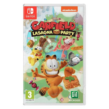 Garfield Lasagna Party Nintendo Switch Gioco Italiano Nuovo Eu Arcade Sigillato